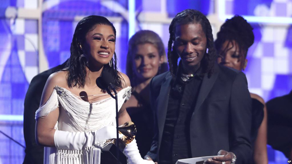 Cardi B Menang Penghargaan Album Rap Terbaik di Grammys 