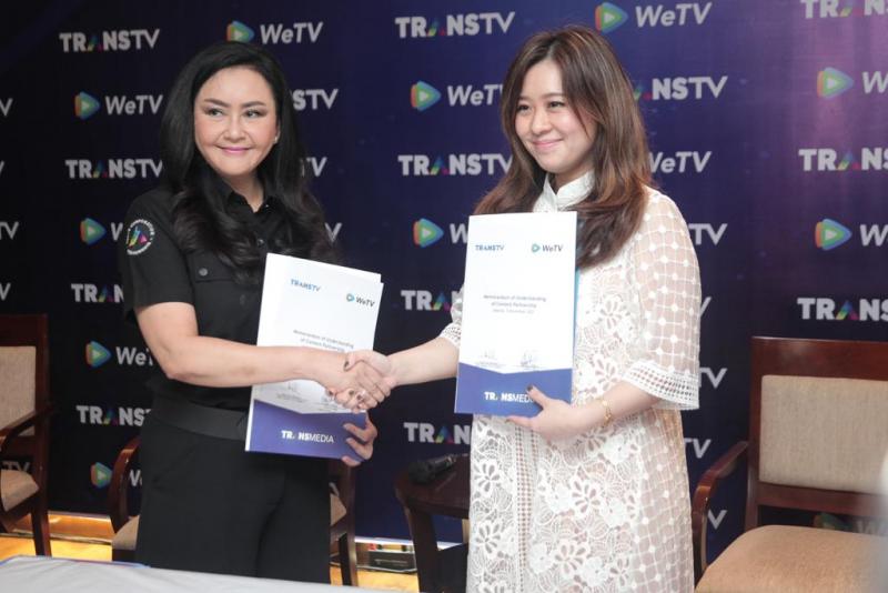 WeTV Umumkan Kerjasama dengan Trans Corp Untuk Mendukung