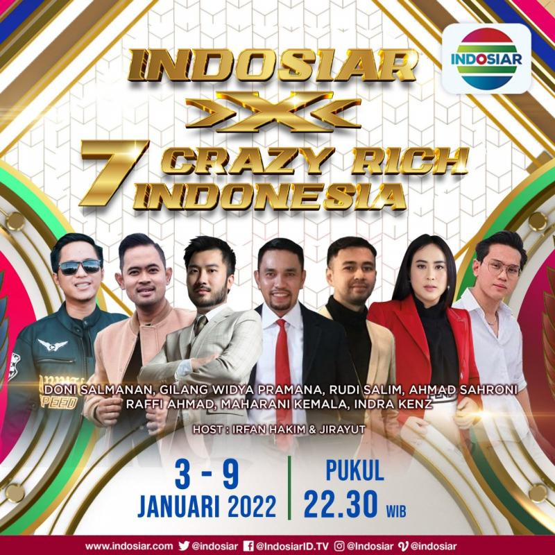 Pertama Kalinya 7 Crazy Rich Indonesia Berkumpul Secara Spesial Untuk Perayaan HUT 27 INDOSIAR