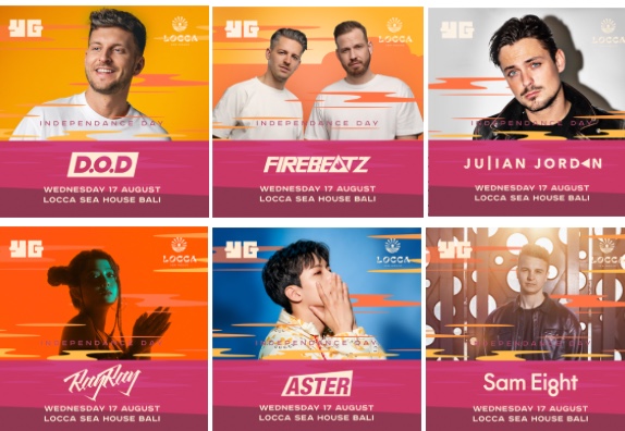 Young Gunz Festival - Independance Day - Locca Sea House Bali - 17 Agustus 2022