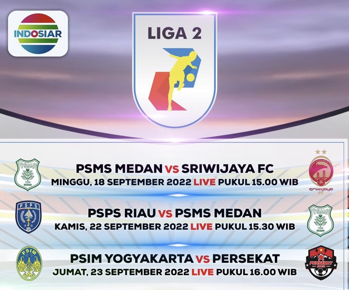 Live Indosiar 28 Klub Bertanding Dalam Format 3 Wilayah Memperebutkan 3 Slot Promosi ke Liga 1 Musim Depan 