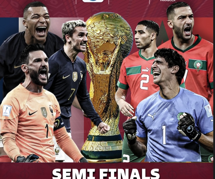 SEMI FINALS FIFA WORLD CUP QATAR 2022™ PERTEMUAN “FRANCE VS MAROCCO” 