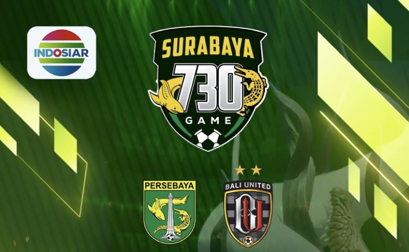 Pertandingan Persebaya vs Bali United FC di Laga “Surabaya 730 Game”