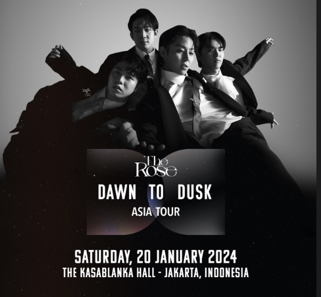 The Rose, Band Rock Korea, Kembali Guncang Jakarta dalam Tur "Dawn to Dusk