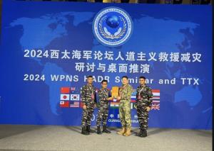  TNI AL Tingkatkan Diplomasi Lewat WPNS HADR dan TTX 2024 di China