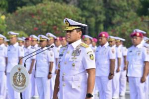 Jelang HUT ke-79 TNI AL, Kasal Pimpin Ziarah di Taman Makam Pahlawan Nasional