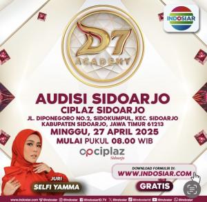 INDOSIAR Kembali Gelar Audisi “D’Academy 7”, Cari Bintang Dangdut Masa Depan dari Seluruh Indonesia